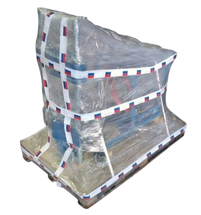 Упаковка Шкворнедава в стрейч пленку