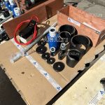 ARTAZ гидравлический выпрессовщик пальцев и втулок 50 т, 70 МПа, с пневмогидравлическим насосом, переносной ВСГ40(50)П-Пг