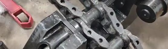 ARTAZ гидравлический выпрессовщик пальцев траковых цепей 110 т, ход 300 мм, 5 пуансонов ВПТ110С