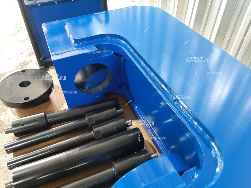 ARTAZ гидравлический выпрессовщик пальцев траковых цепей 110 т, ход 300 мм, 5 пуансонов ВПТ110С