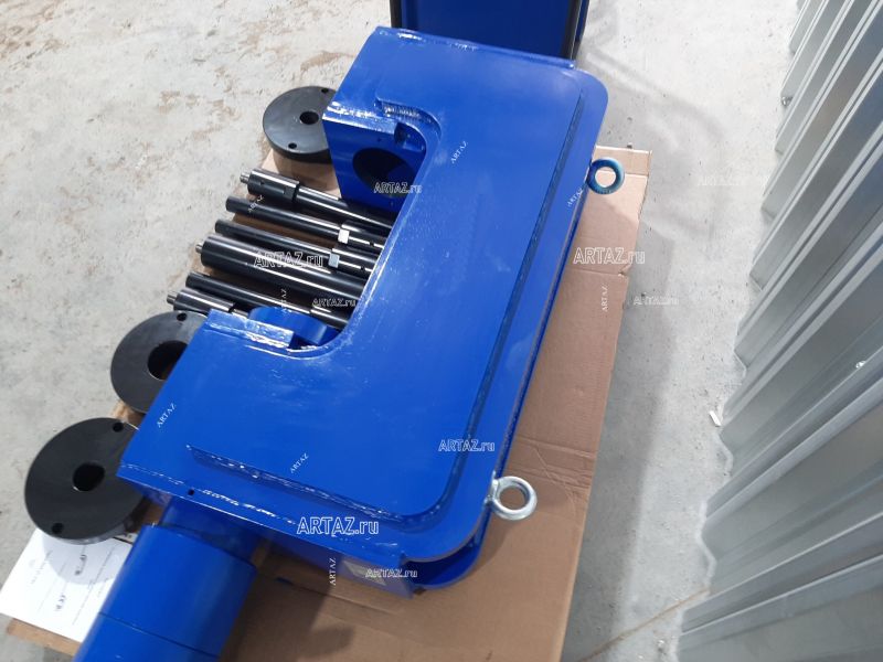 ARTAZ гидравлический выпрессовщик пальцев траковых цепей 110 т, ход 300 мм, 5 пуансонов ВПТ110С