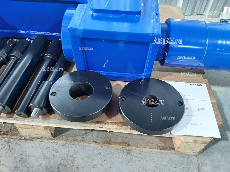 ARTAZ гидравлический выпрессовщик пальцев траковых цепей 150 т, двухсторонний, ход поршня 300 мм ВПТ150С