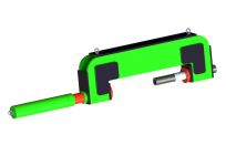 ARTAЗ ВПТ80СБ гидравлический выпрессовщик пальцев траковых цепей 80 т, двухсторонний, ход 500 мм