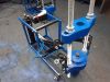 Шкворнедав 75 тонн на тележке с пневмогидравлическим насосом ВШ75-300М-ПГ, пролет 300