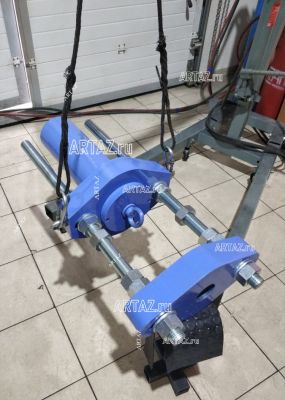 ARTAЗ выпрессовщик пальцев траковых цепей гидравлический ВПТ-95, 95 т, переносной, с ручным насосом