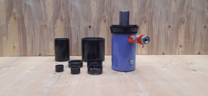 ARTAЗ гидравлический съёмник сайлентблоков для грузовых авто 25 т, 70 МПа, в кейсе ВСГ25