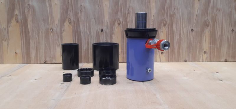 ARTAЗ гидравлический съёмник сайлентблоков для грузовых авто 25 т, 70 МПа, в кейсе ВСГ25