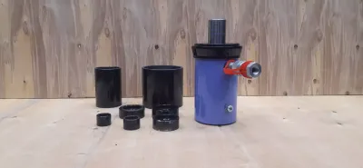 ARTAЗ гидравлический съёмник-выпрессовщик сайлентблоков 16 т, ход 60 мм, пневмовозврат, ВСГ16