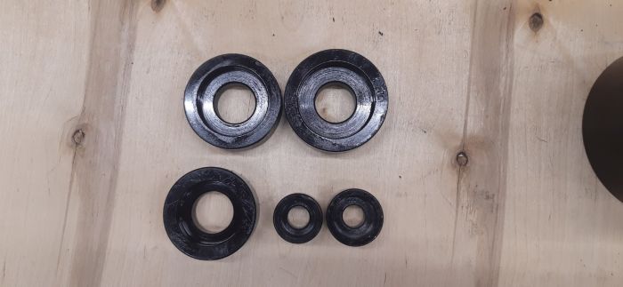 ARTAЗ гидравлический съёмник-выпрессовщик сайлентблоков 16 т, ход 60 мм, пневмовозврат, ВСГ16