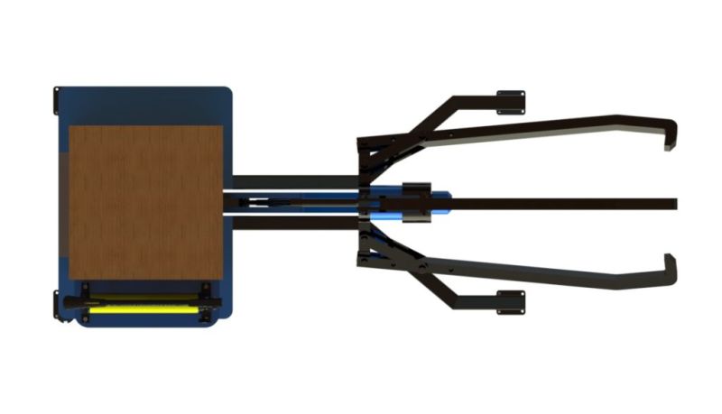 ARTAЗ Универсальный электрогидравлический выпрессовщик 30 т на тележке ВУГ-30, ход 520 мм