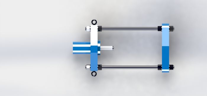 Выпрессовщик шкворней с пневмогидравлическим насосом без тележки ВШ70-400 (ВШ70-400П)