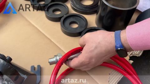 Обзор выпрессовщиков усилием 50 тонн ARTAZ ВСГ40(50), сравнения, отличия, какой купить