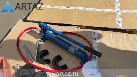 Выпрессовщики гидравлические для СТО и обслуживания спецтехники: пальцев, втулок, тяг, цепей, балок