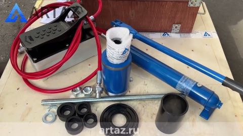 Видеообзор выпрессовщика сайлентблоков ARTAZ ВСГ16